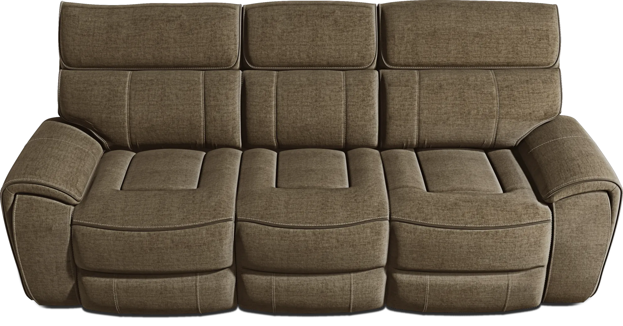 Hosford Brown 7 Pc Reclining Living Room - Thumbnail - Image 4