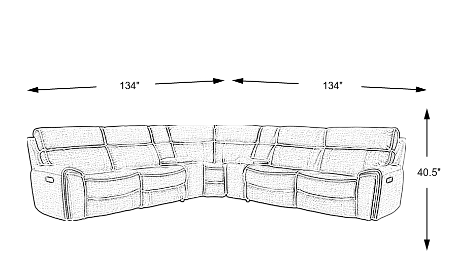 Dimension Image. Please refer to the Dimension Tab on this page for dimension details.