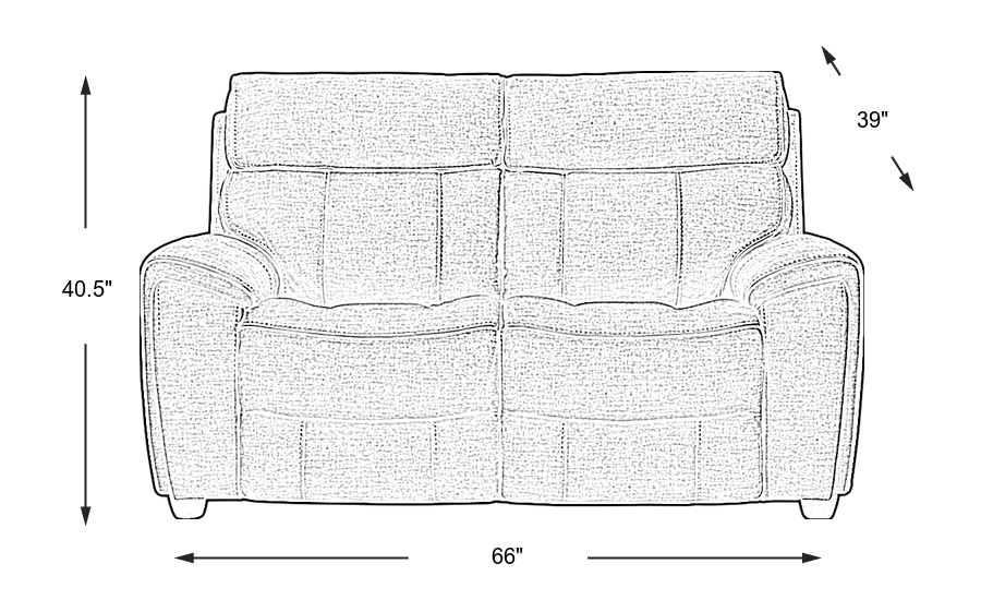 Dimension Image. Please refer to the Dimension Tab on this page for dimension details.