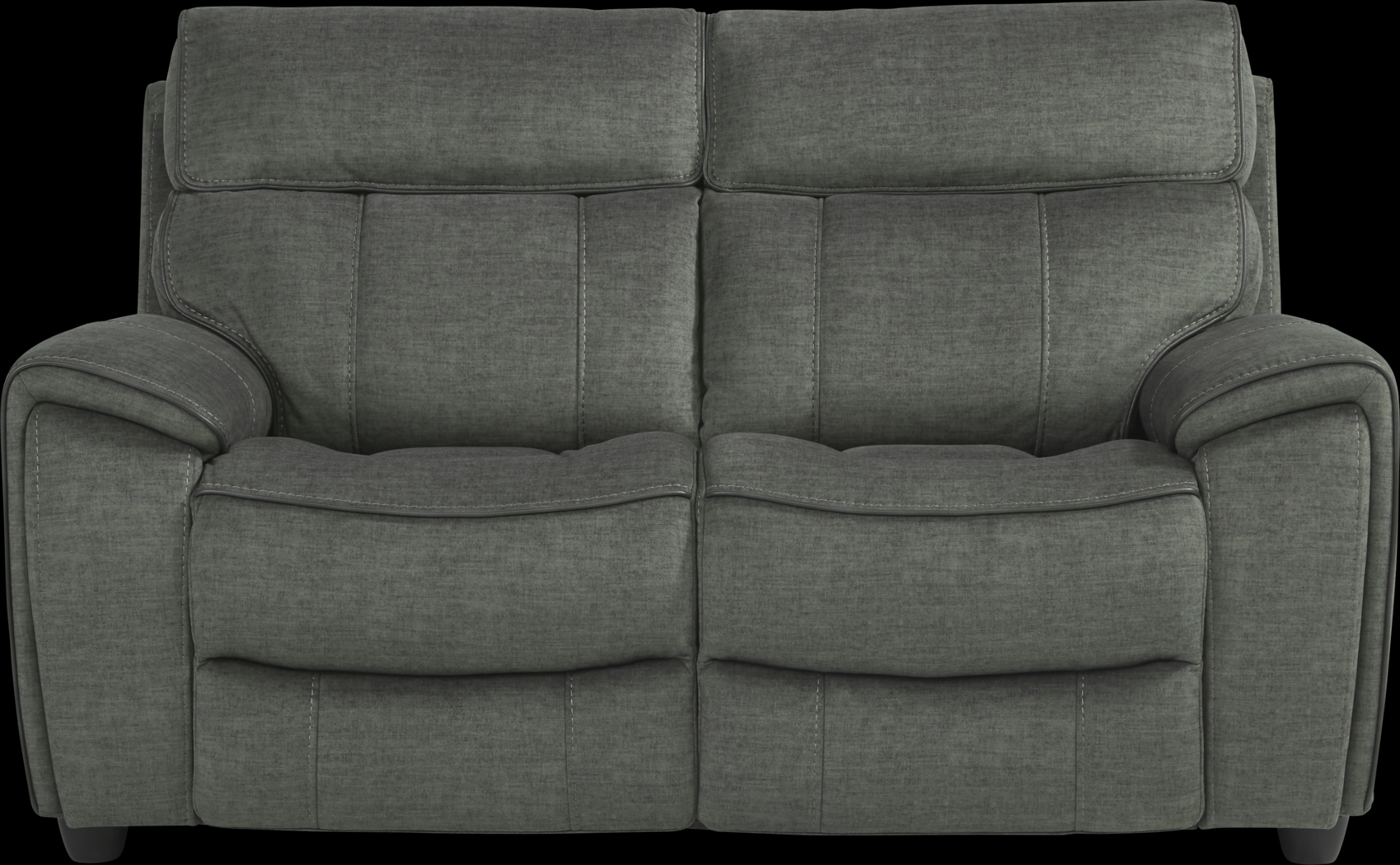 Hosford Dark Gray 5 Pc Living Room with Reclining Sofa - Thumbnail - Image 5