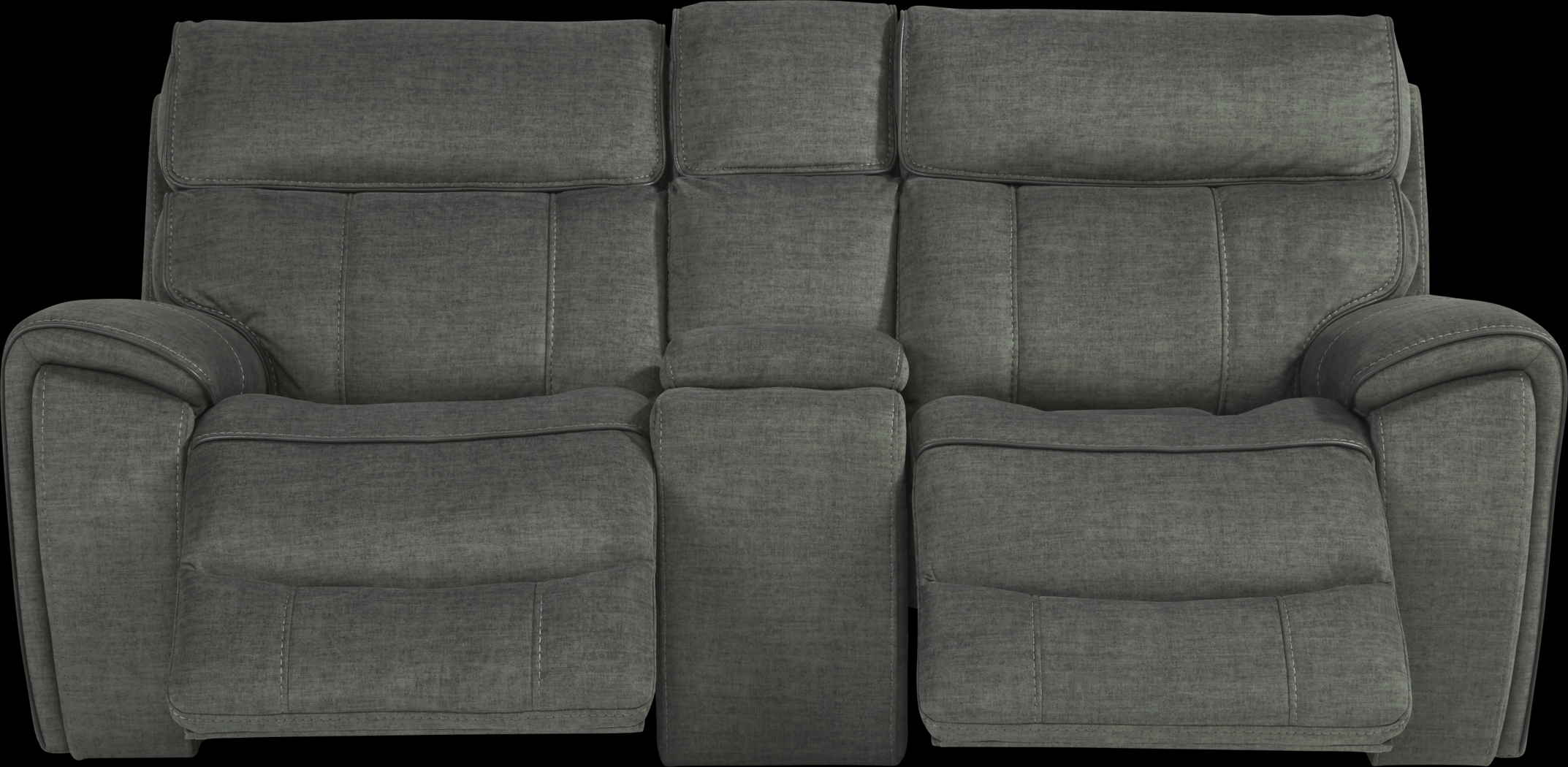 Hosford Dark Gray 5 Pc Reclining Living Room - Thumbnail - Image 6