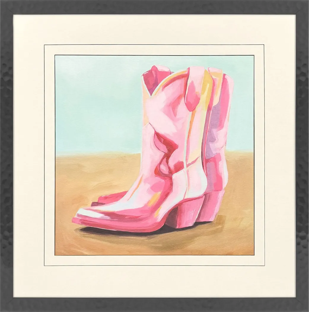 The Boots Pink Artwork - Thumbnail - Image 1