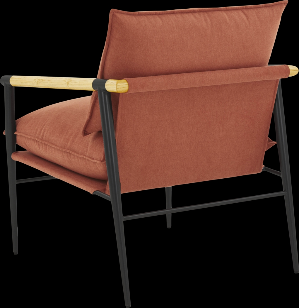 Houchin Rust Accent Chair - Thumbnail - Image 4