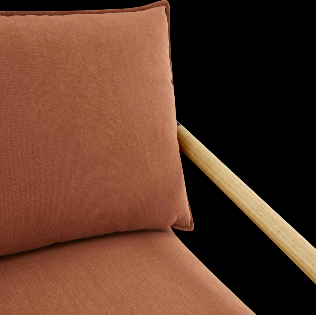 Houchin Rust Accent Chair - Thumbnail - Image 5