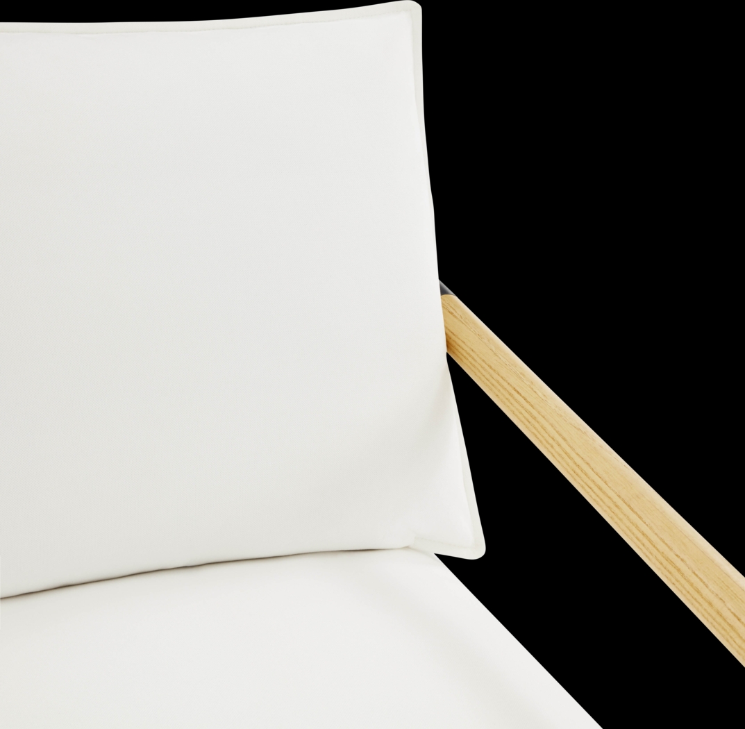 Houchin White Accent Chair - Thumbnail - Image 5