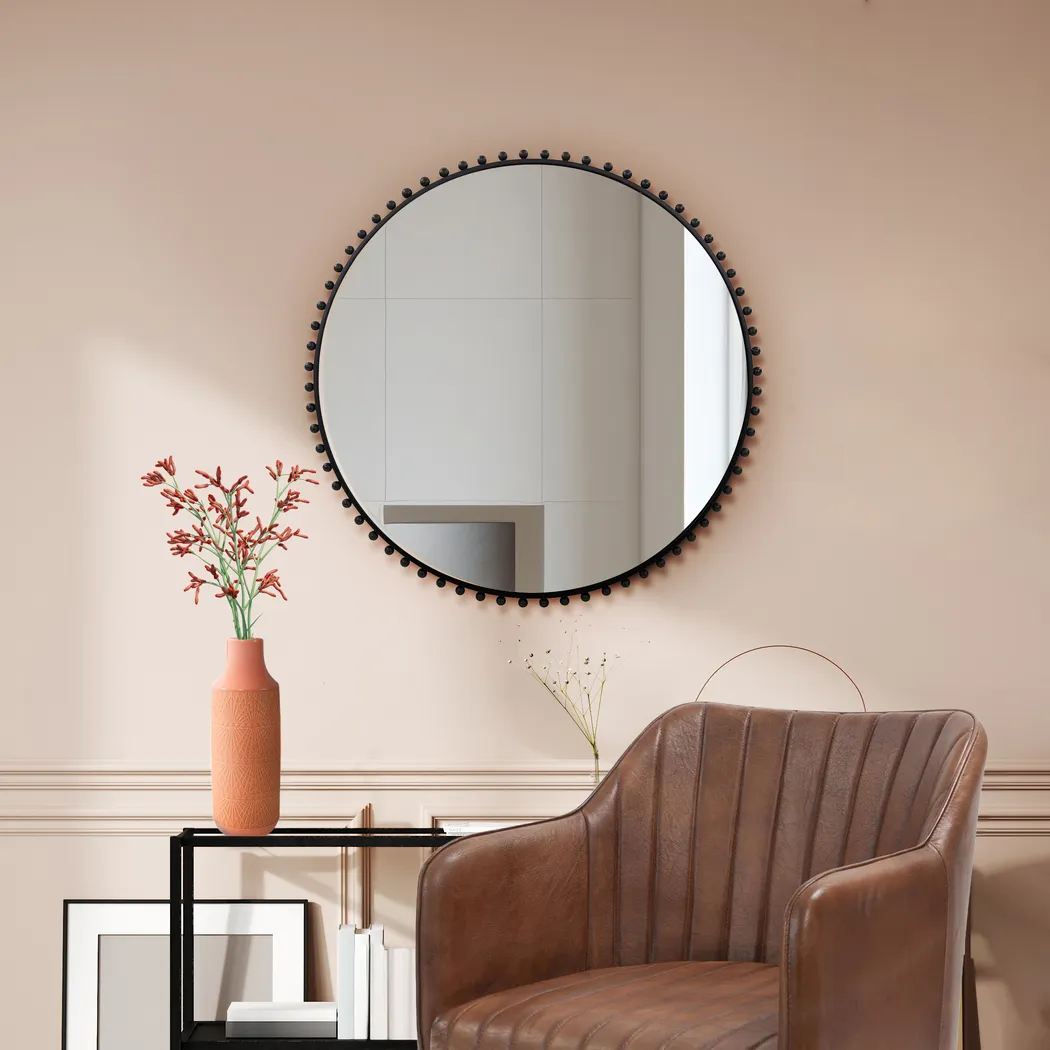 Houi Black Wall Mirror - Image 2