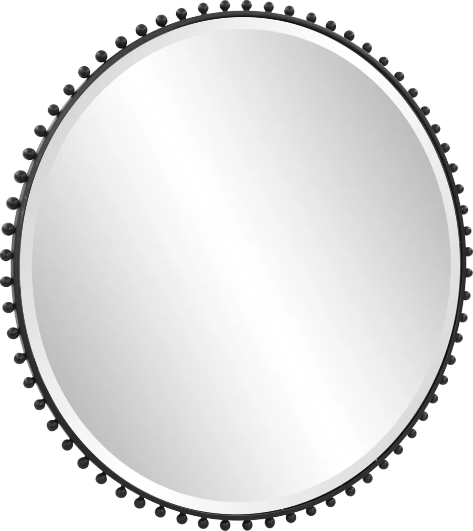Houi Black Wall Mirror - Image 4