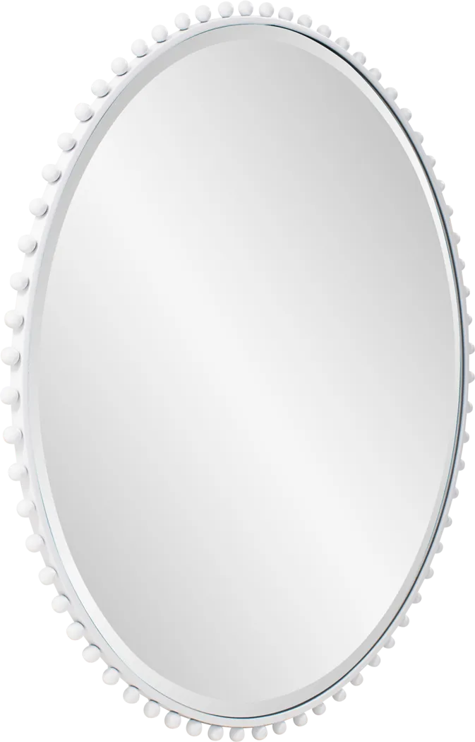 Houi White Wall Mirror - Image 5