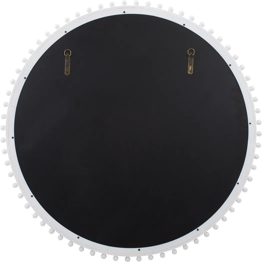 Houi White Wall Mirror - Image 7