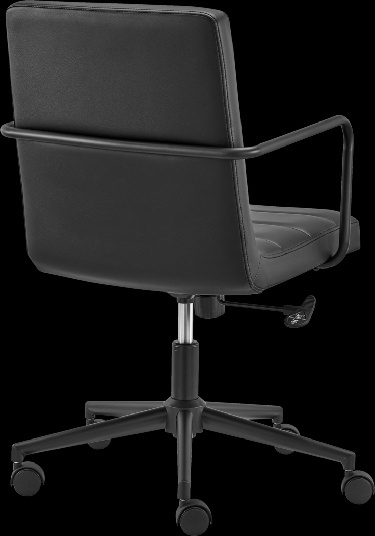 Houkom Black Office Chair - Thumbnail - Image 4