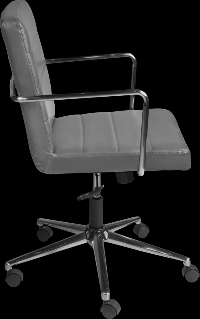 Houkom Gray Office Chair - Thumbnail - Image 4