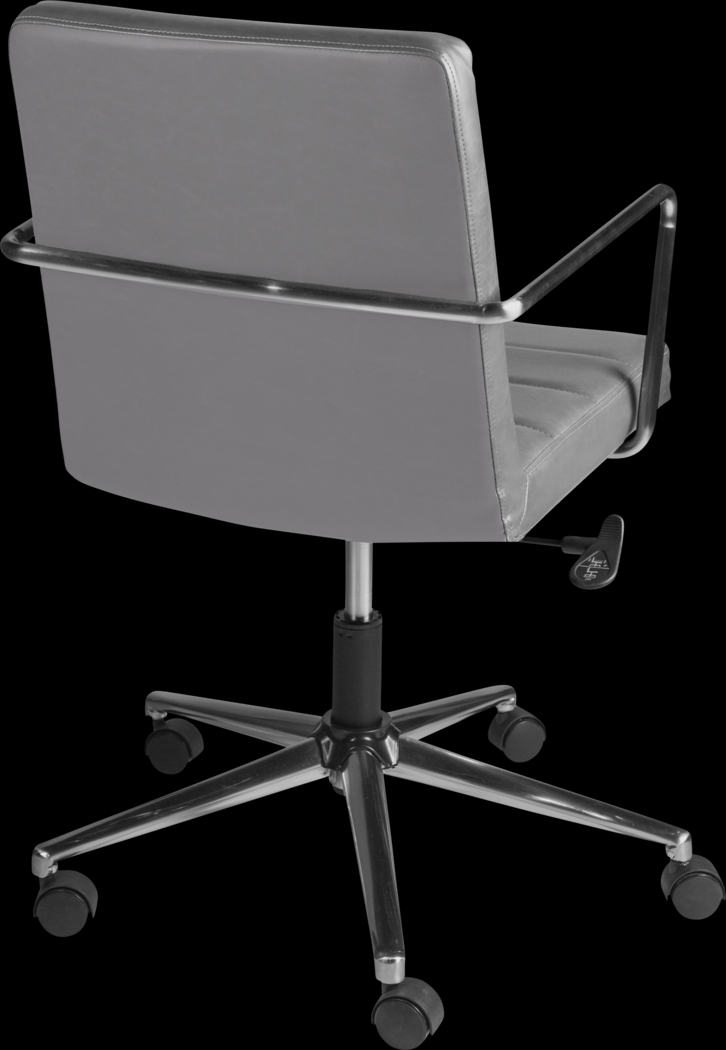 Houkom Gray Office Chair - Thumbnail - Image 5