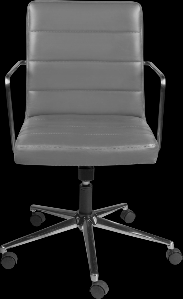 Houkom Gray Office Chair - Thumbnail - Image 1