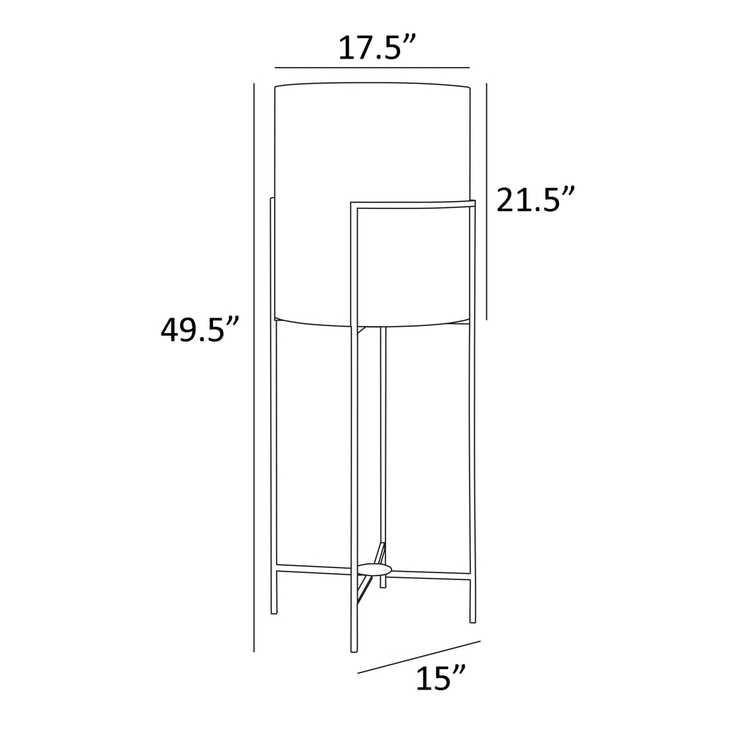 Houkom Road Black Outdoor Floor Lamp - Thumbnail - Image 4