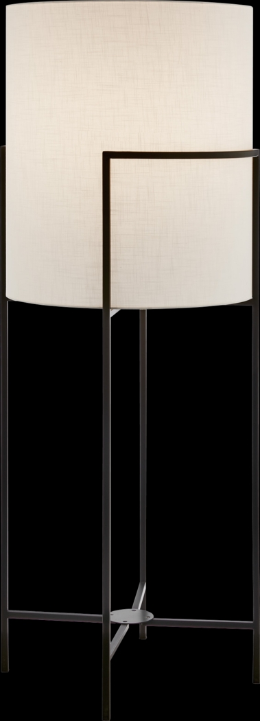 Houkom Road Black Outdoor Floor Lamp - Thumbnail - Image 1