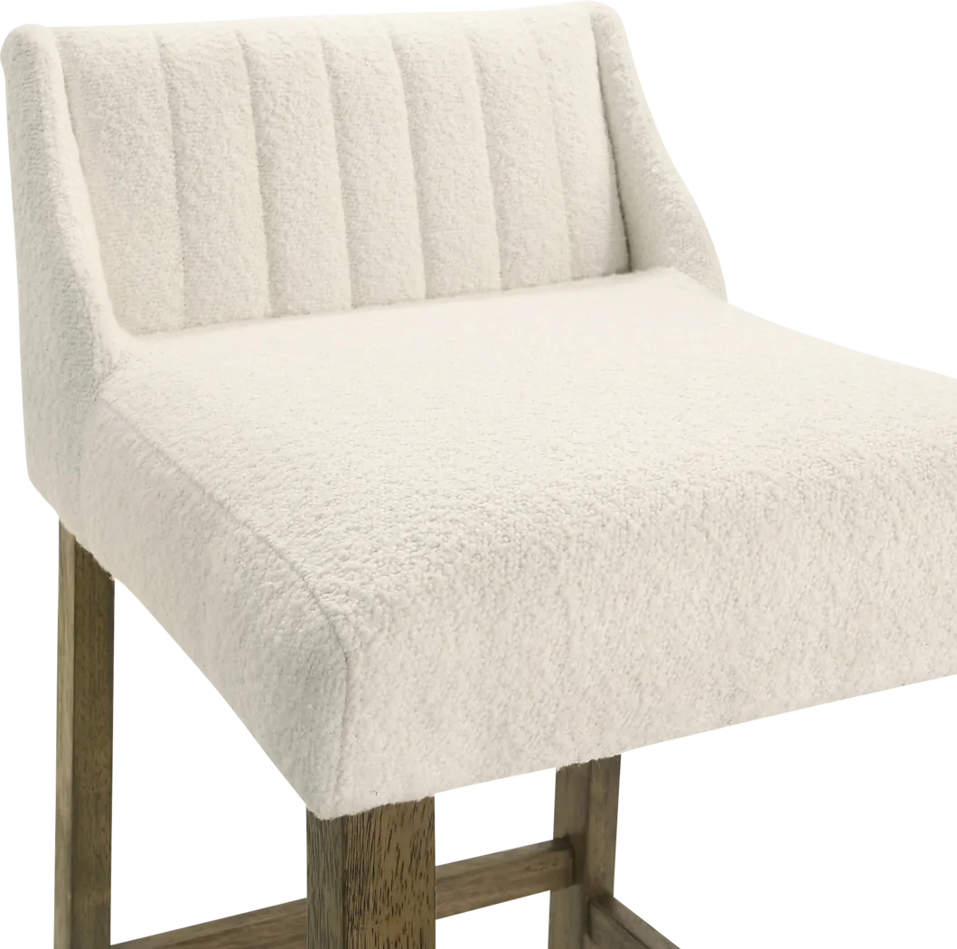 Houndgold White Counter Height Stool - Thumbnail - Image 4