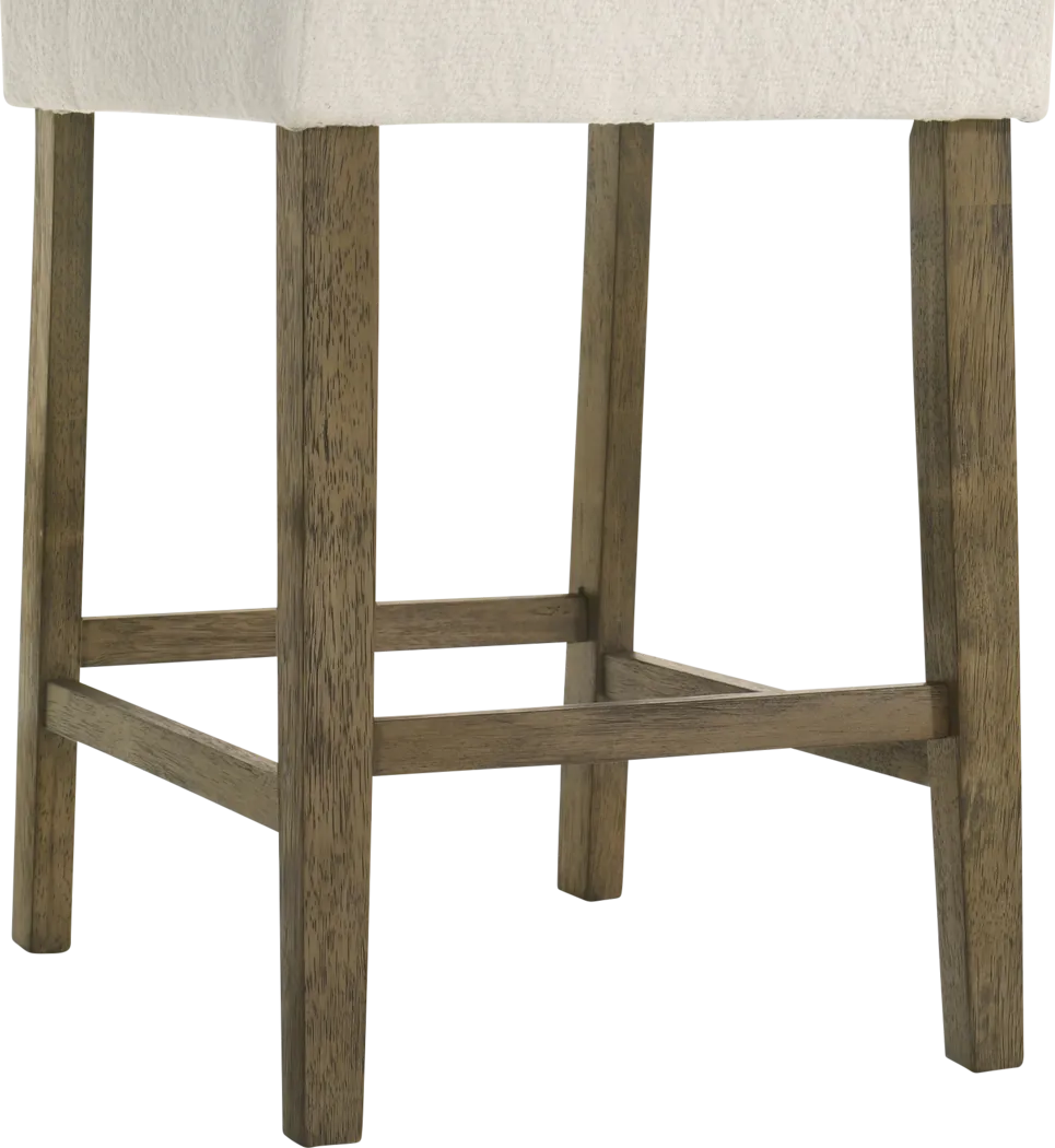 Houndgold White Counter Height Stool - Thumbnail - Image 5