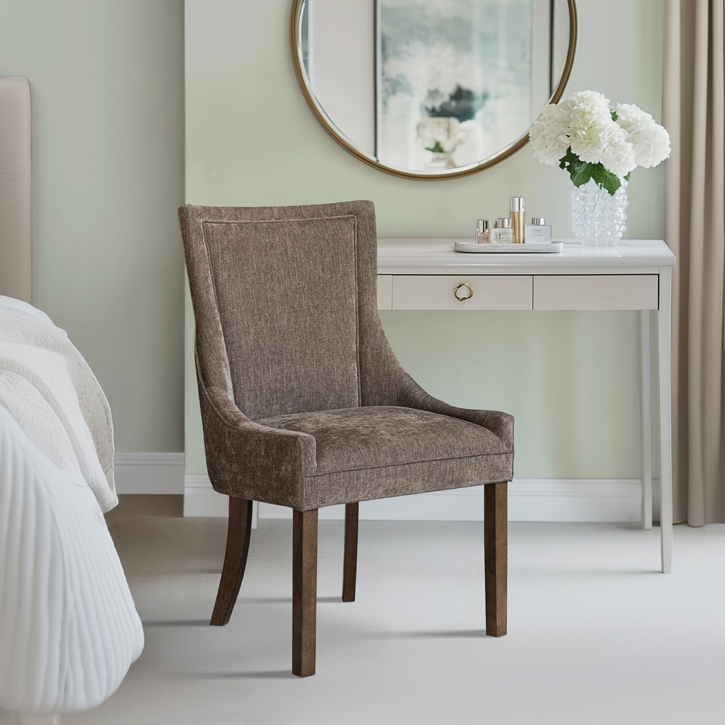 Houndsun Gray Dining Chair, Set of 2 - Thumbnail - Image 4