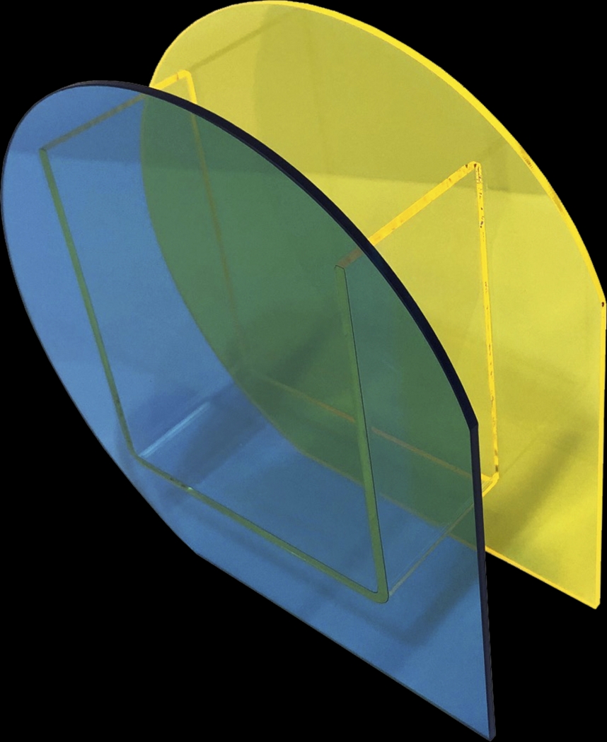 Houndsworth I Yellow/Blue Vase - Thumbnail - Image 1