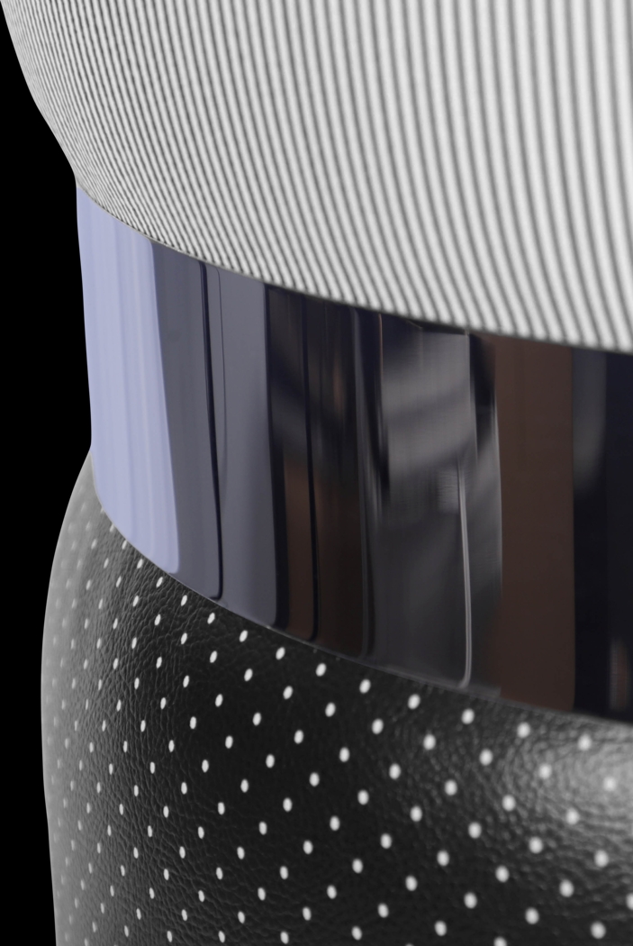 Housley Black Ottoman - Thumbnail - Image 5