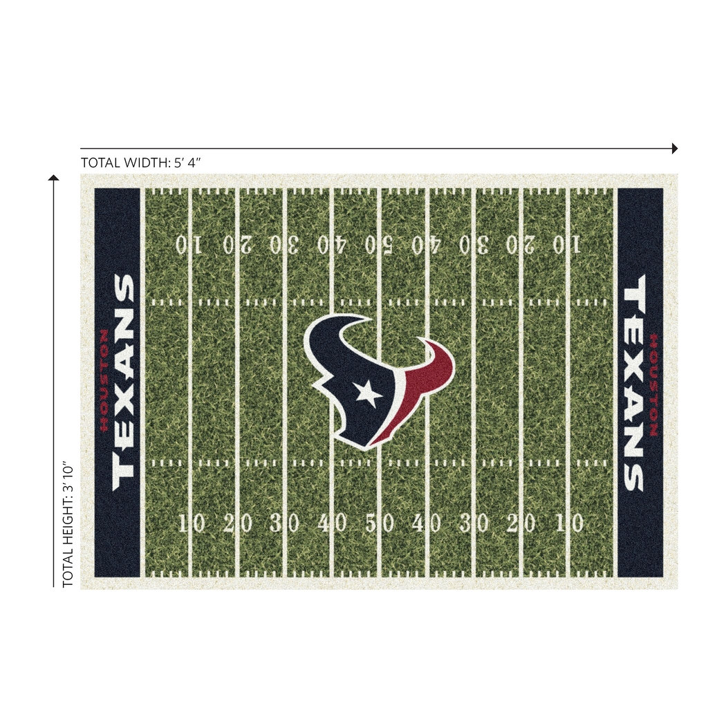 Houston Texans Green 4' x 6' Rug - Thumbnail - Image 4