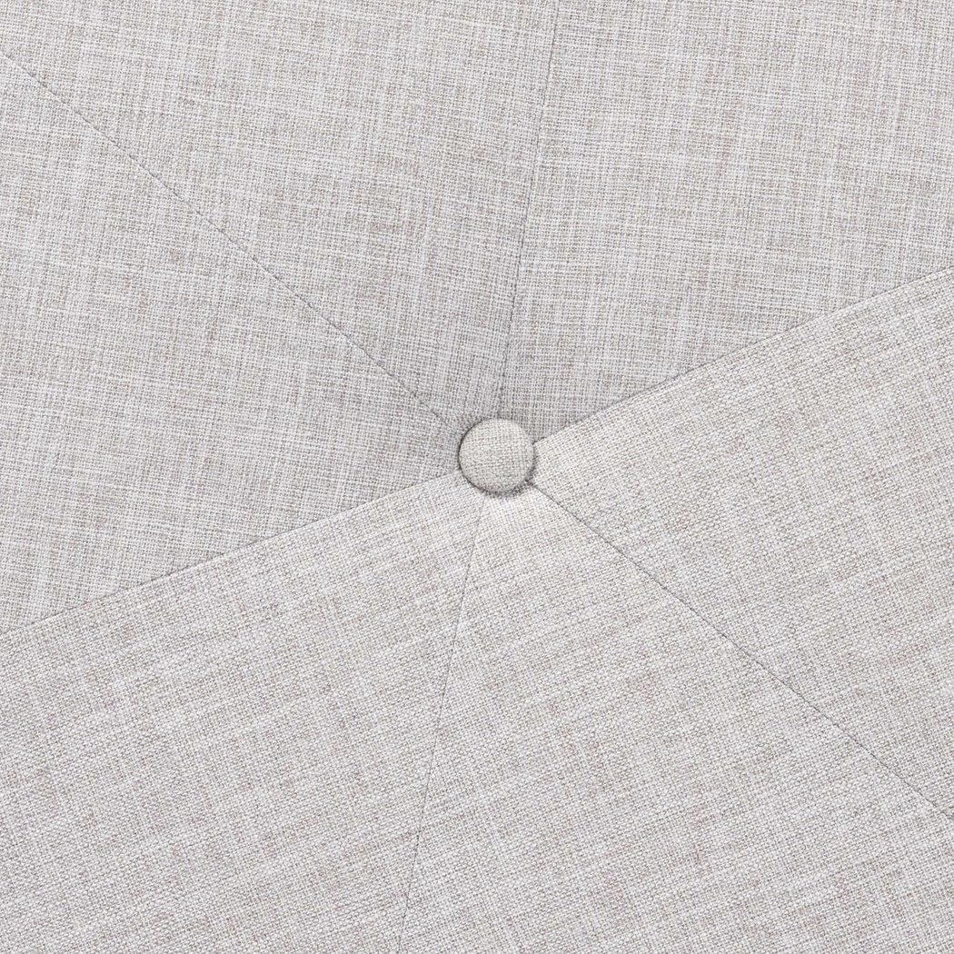 Hovendon Light Gray Ottoman - Thumbnail - Image 7