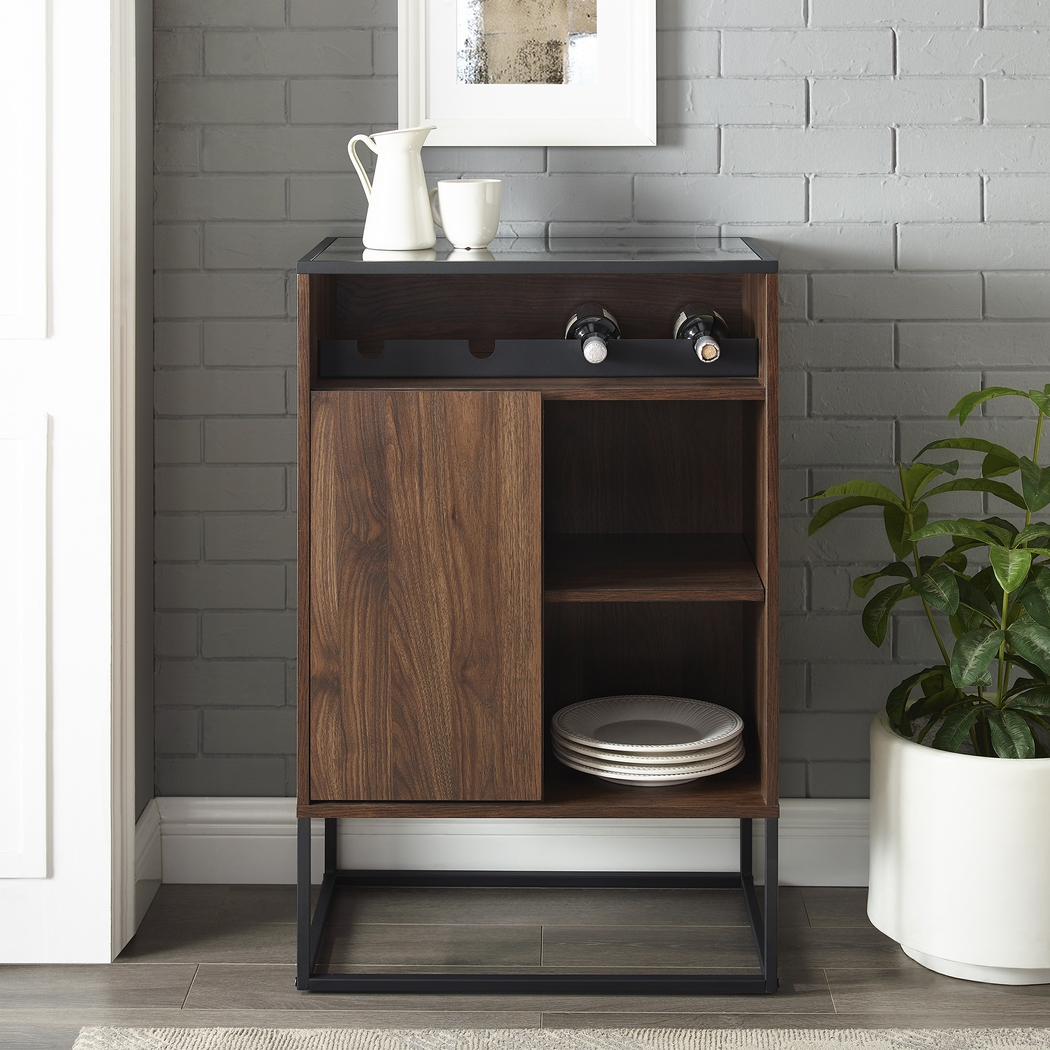 Hovenweep Dark Brown Bar Cabinet - Thumbnail - Image 4