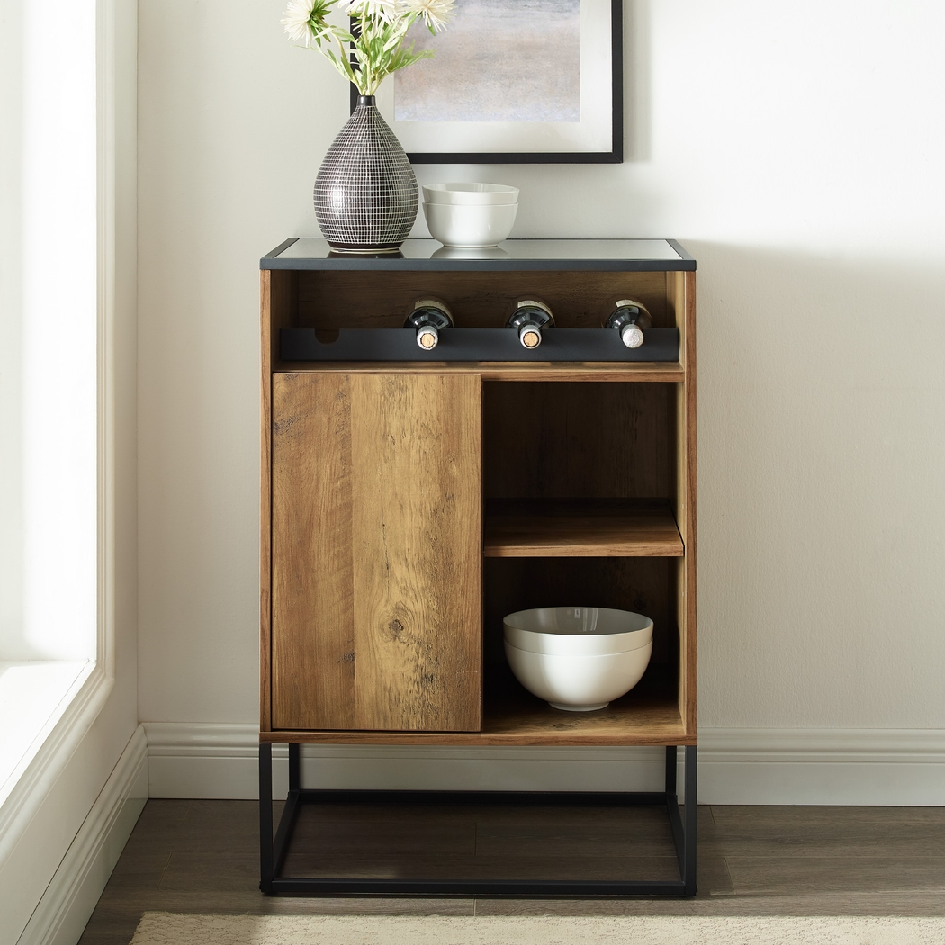 Hovenweep Brown Bar Cabinet - Thumbnail - Image 4