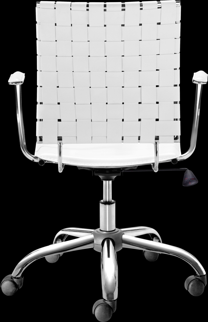 Hovey View White Desk Chair - Thumbnail - Image 5