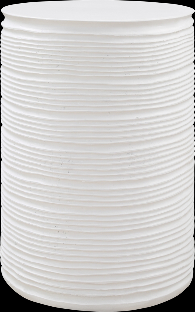 Hovu White Accent Table - Thumbnail - Image 1