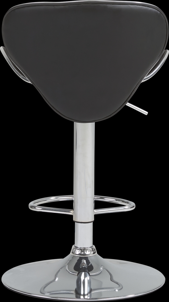 Howell Park Black Adjustable Barstool - Thumbnail - Image 3