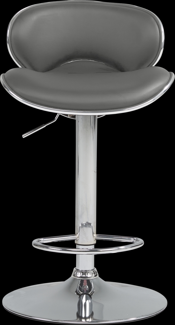 Howell Park Gray Adjustable Barstool - Thumbnail - Image 2