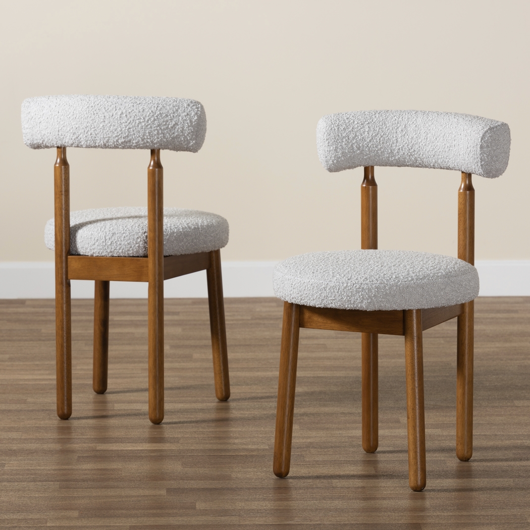 Howington Gray Dining Chair, Set of 2 - Thumbnail - Image 3