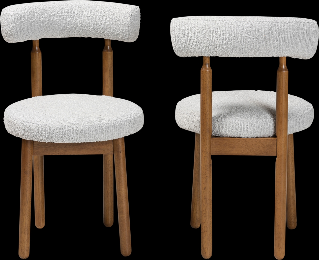 Howington Gray Dining Chair, Set of 2 - Thumbnail - Image 4