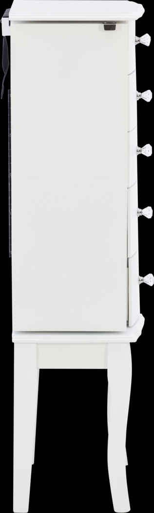 Howison White Jewelry Armoire - Thumbnail - Image 5