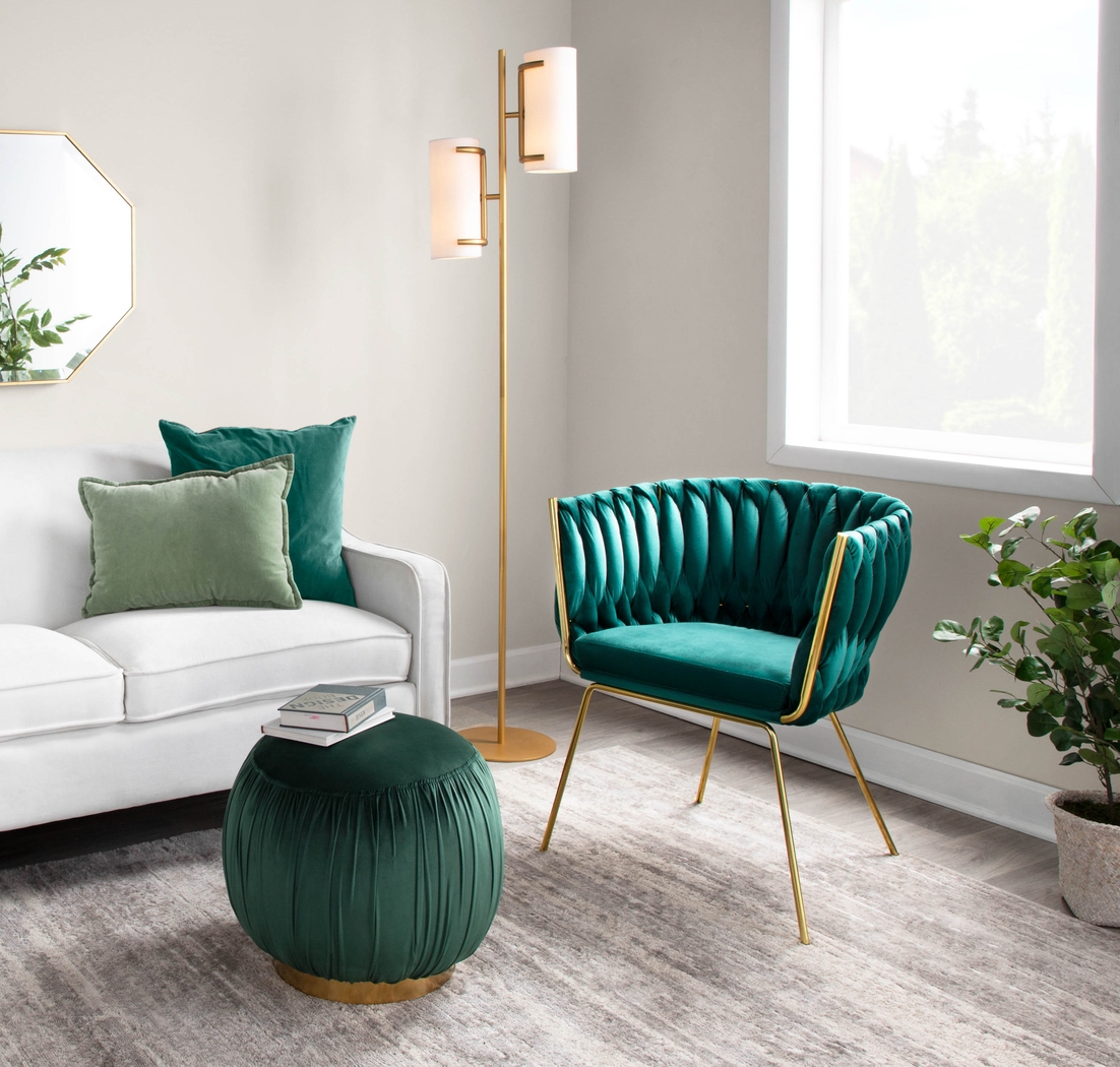 Hoxie Alley Gold Floor Lamp - Thumbnail - Image 13