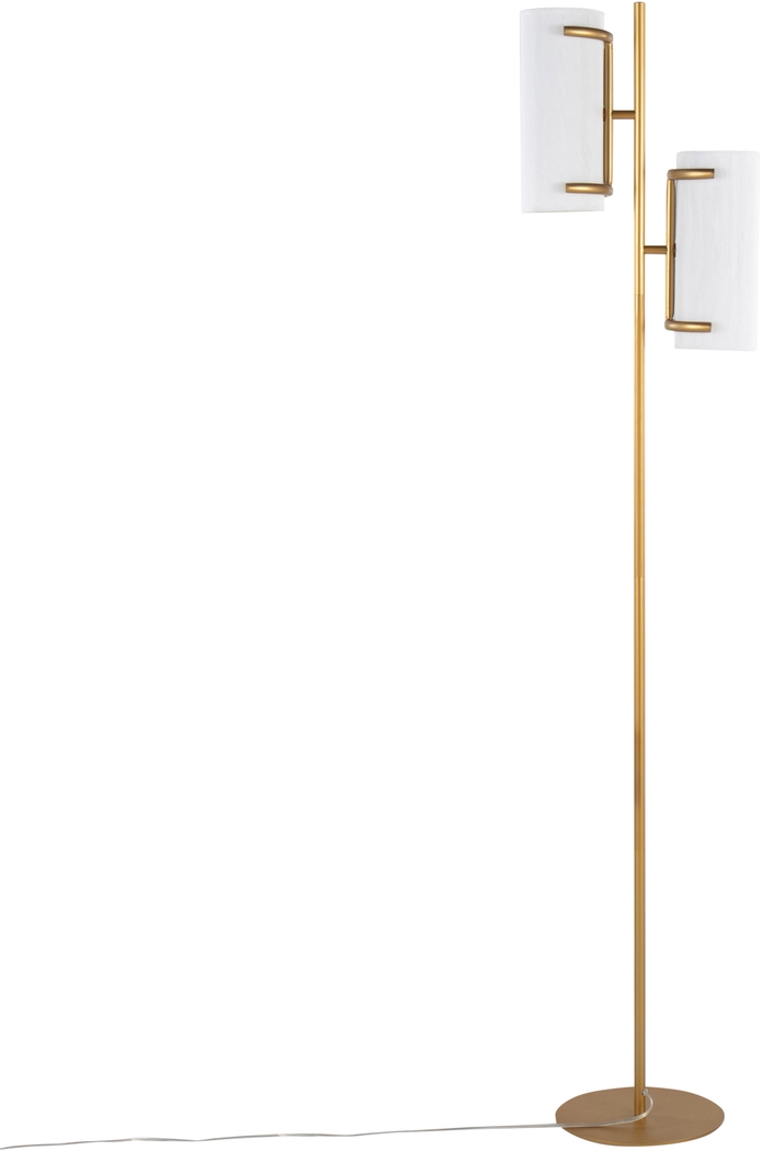 Hoxie Alley Gold Floor Lamp - Thumbnail - Image 5