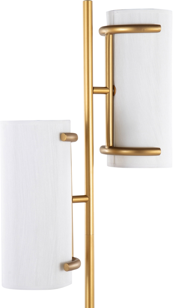 Hoxie Alley Gold Floor Lamp - Thumbnail - Image 7