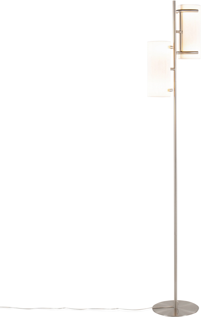 Hoxie Alley Nickel Floor Lamp - Thumbnail - Image 2