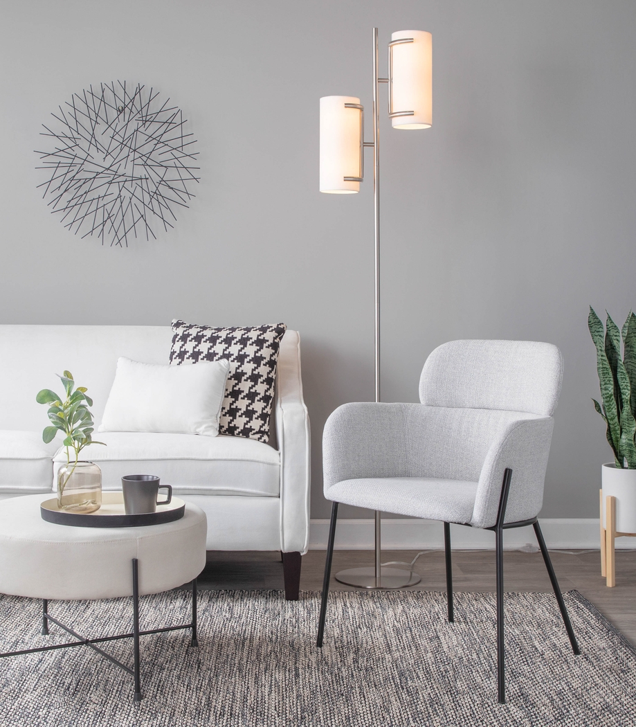 Hoxie Alley Nickel Floor Lamp - Thumbnail - Image 12