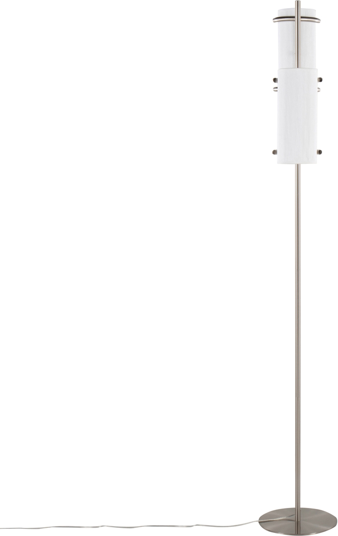 Hoxie Alley Nickel Floor Lamp - Thumbnail - Image 3