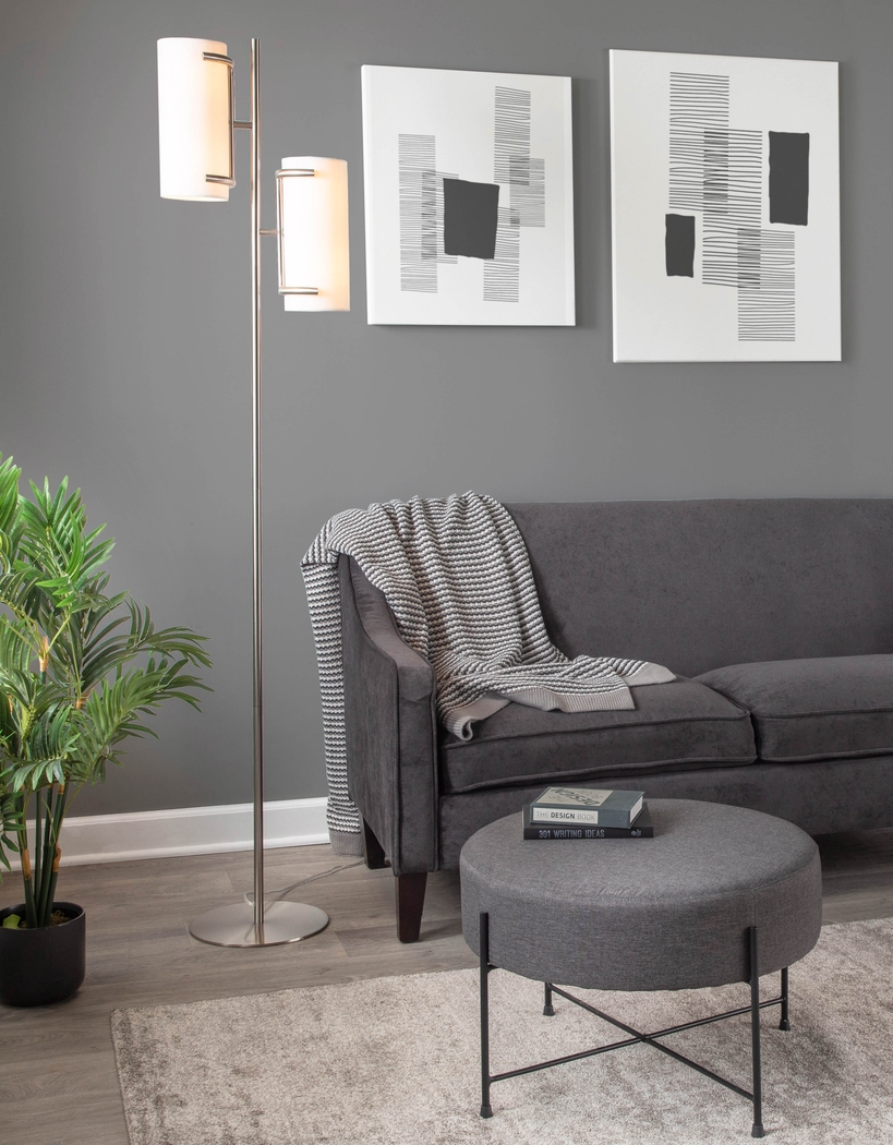 Hoxie Alley Nickel Floor Lamp - Thumbnail - Image 9