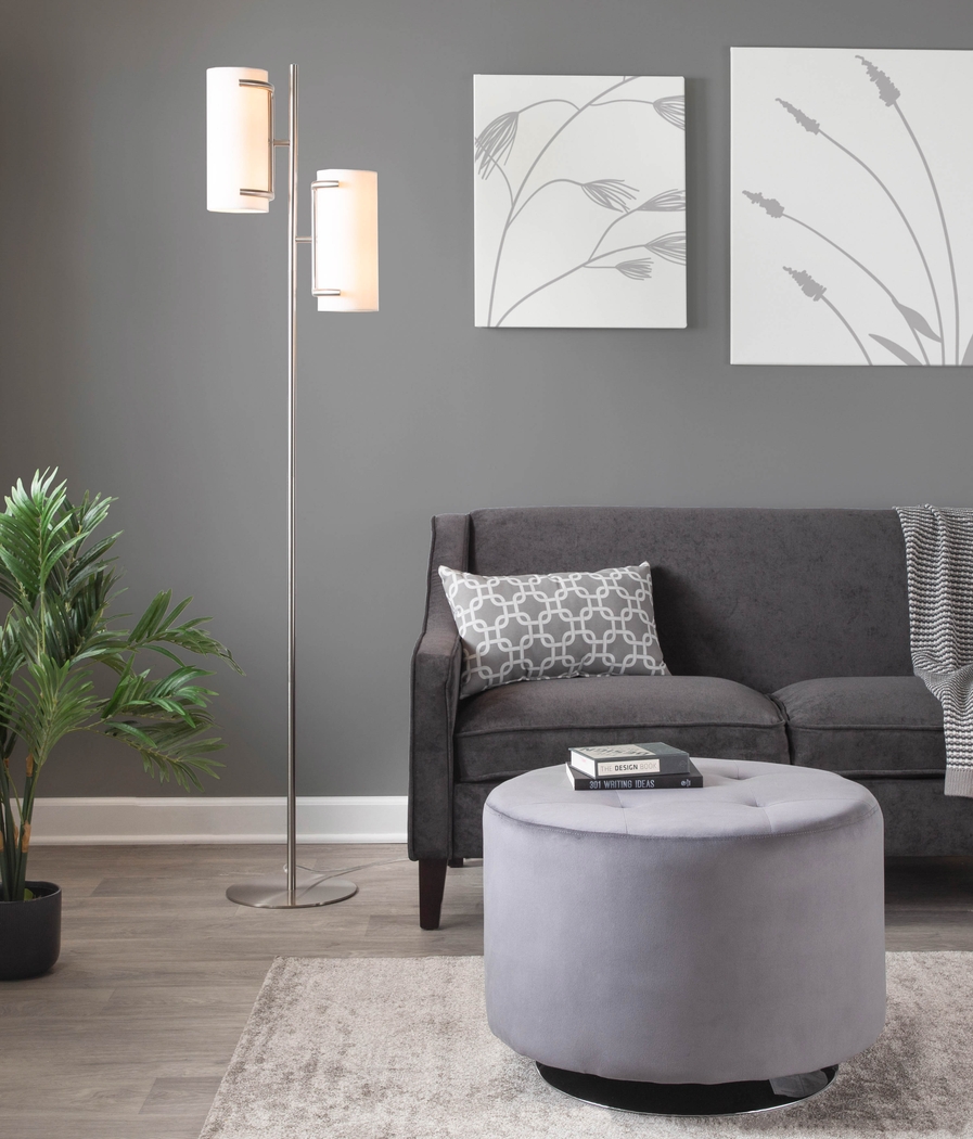 Hoxie Alley Nickel Floor Lamp - Thumbnail - Image 10