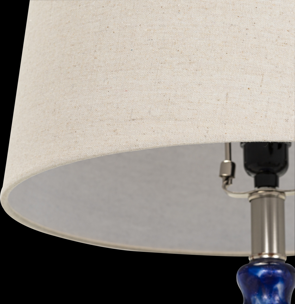 Hoylake Shores Blue Lamp - Thumbnail - Image 4