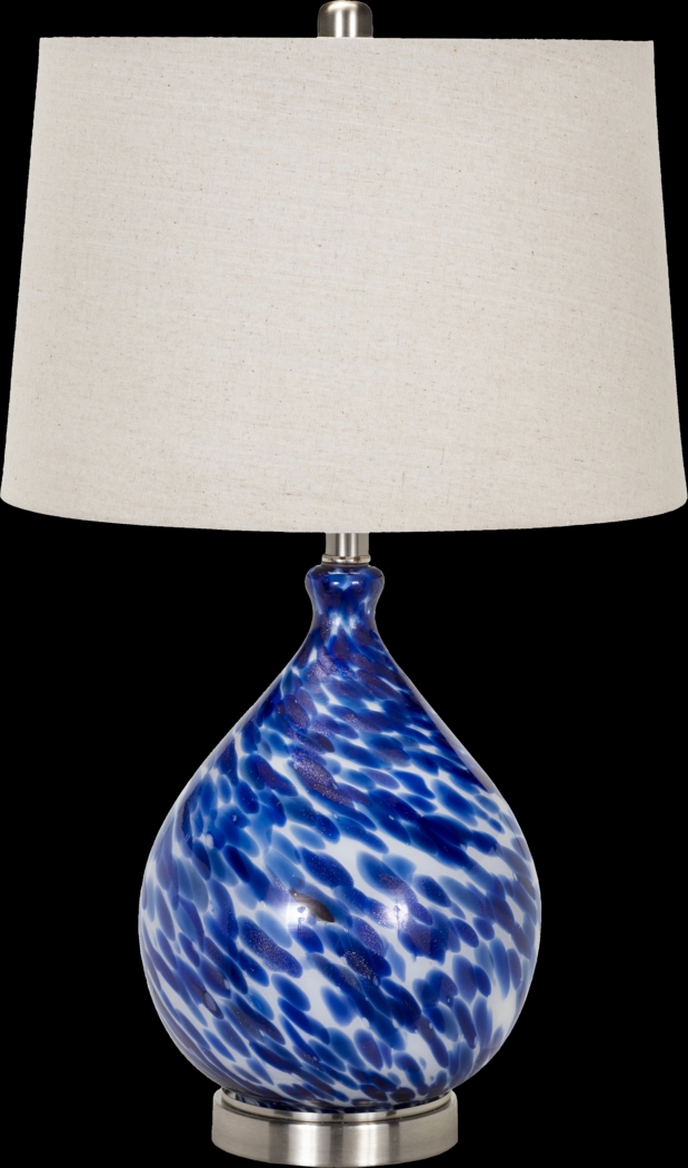 Hoylake Shores Blue Lamp - Thumbnail - Image 1