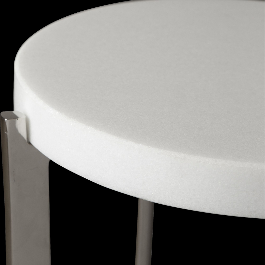 Hoylake White Accent Table - Thumbnail - Image 2