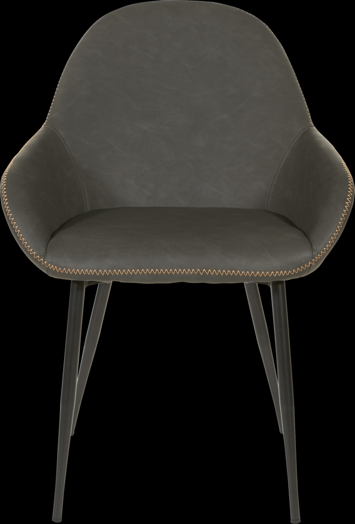 Hubbardton Gray Accent Chair - Thumbnail - Image 3