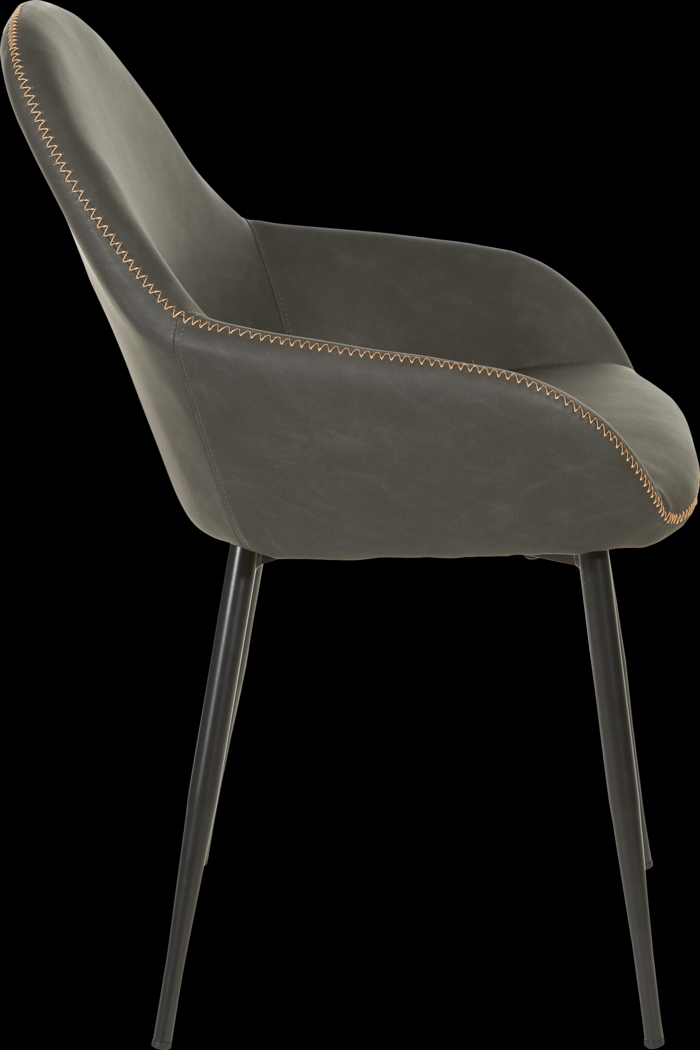 Hubbardton Gray Accent Chair - Thumbnail - Image 4