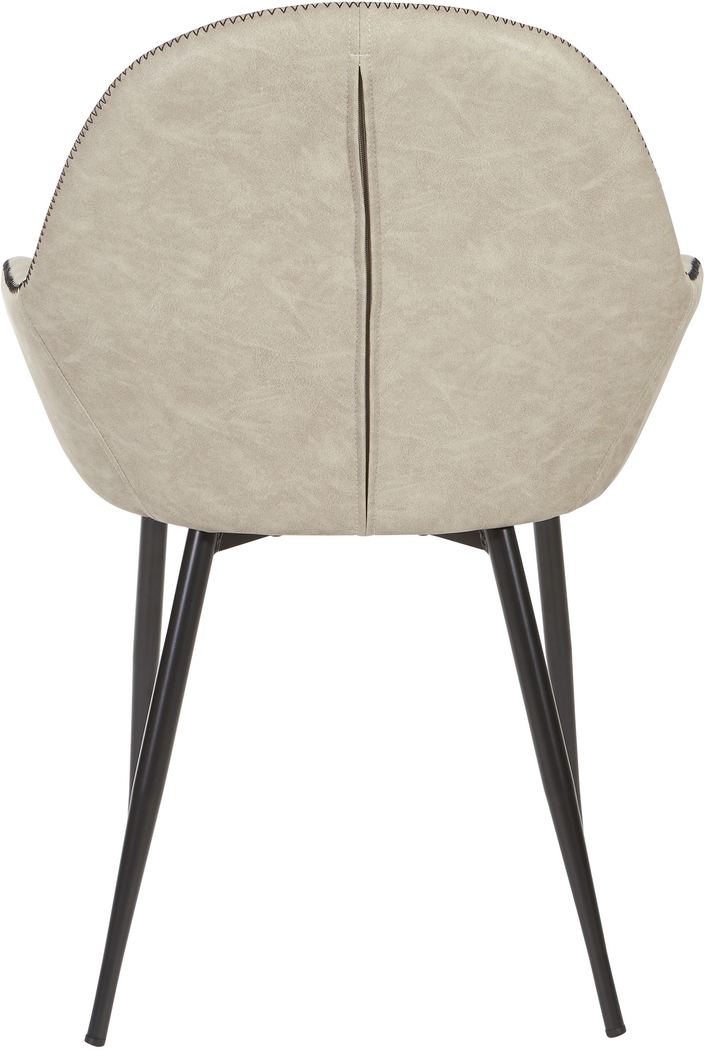 Hubbardton Light Gray Accent Chair - Thumbnail - Image 3