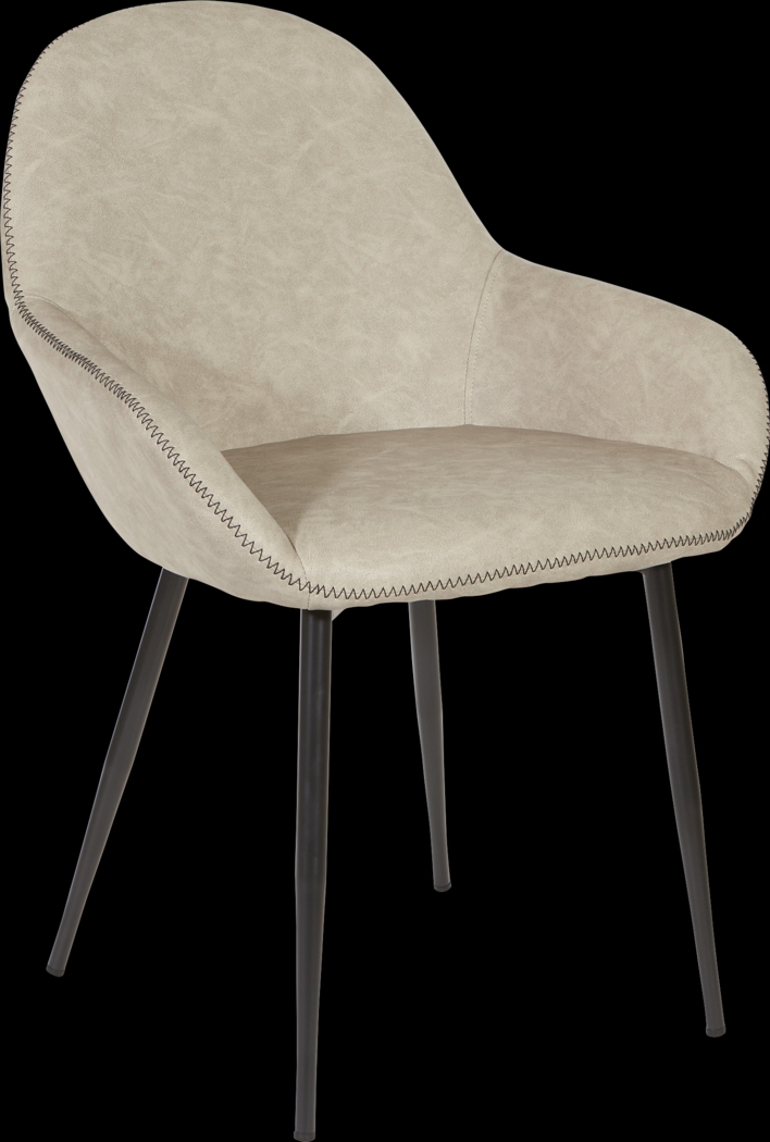 Hubbardton Light Gray Accent Chair - Thumbnail - Image 1